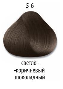 Стойкая крем-краска для волос "Делайт Триумфо" 5-6 светлый коричневый шоколадный, 60 мл. от магазина HairKiss