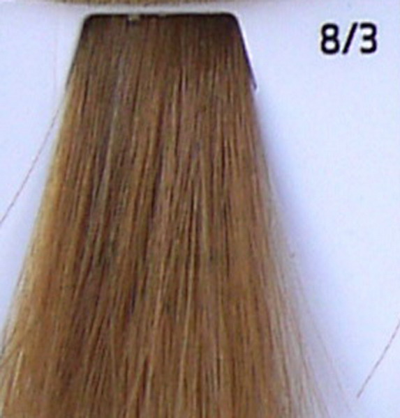Стойкая крем-краска для волос 8.3 Светло-русый золотистый, 100 мл. от магазина HairKiss