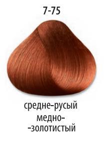 Стойкая крем-краска для волос "Делайт Триумфо" 7-75 средний русый медный золотистый, 60 мл. от магазина HairKiss