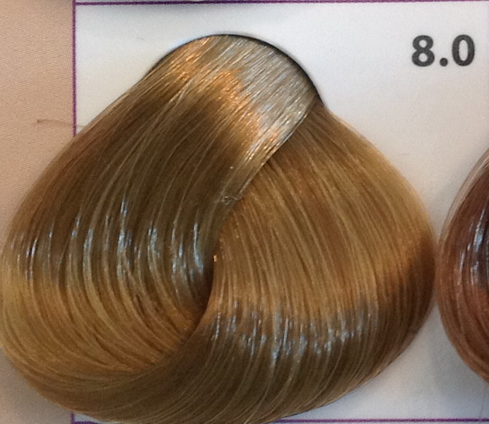 Крем-краска уход для волос 8.0 Светло-русый натуральный, 100 мл. от магазина HairKiss