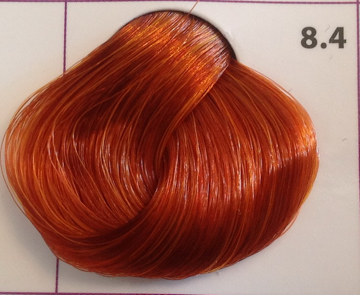 Крем-краска уход для волос 8.4 Светло-русый медный, 100 мл. от магазина HairKiss