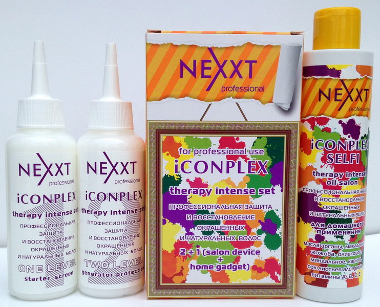 iCONPLEX PROFESSIONAL - профессиональная защита и восстановление  окрашенных и натуральных волос, 2 х 125 мл. от магазина HairKiss