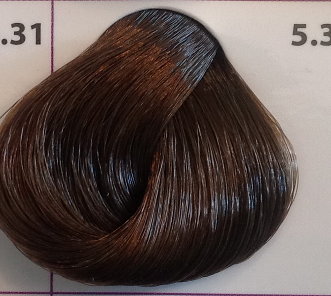 Крем-краска уход для волос 5.3 Светлый шатен золотистый, 100 мл. от магазина HairKiss