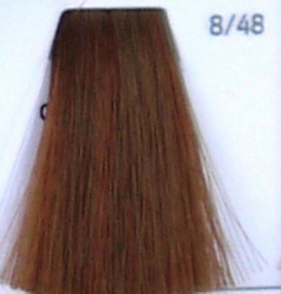 Стойкая крем-краска для волос 8.48 Светло-русый медно-махагоновый, 100 мл. от магазина HairKiss