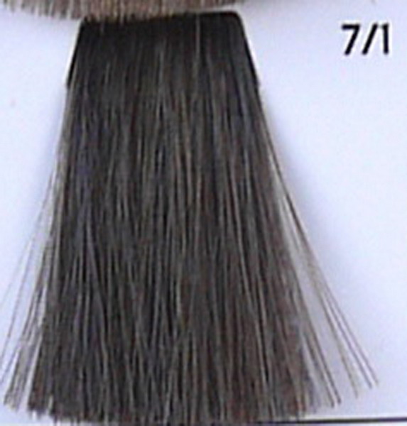 Стойкая крем-краска для волос 7.1 Русый пепельный, 100 мл. от магазина HairKiss