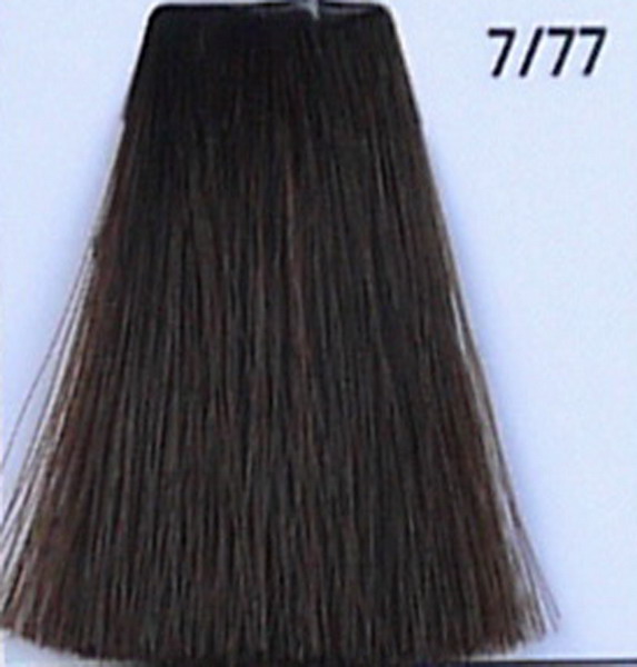 Стойкая крем-краска для волос 7.77 Средне-русый шоколадный интенсивный, 100 мл. от магазина HairKiss