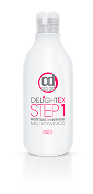 Эликсир DELIGHTЕХ STEP 1 мультивитаминная защита при осветлении и окрашивании волос Шаг 1, 250 мл. от магазина HairKiss