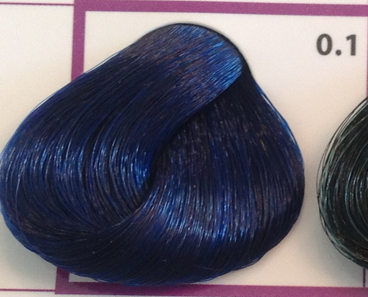 Крем-краска уход для волос 0.1 Синий, 100 мл. от магазина HairKiss