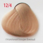 Крем-краска для волос с витамином С , кашемиром и алоэ вера 12/4 специальный блондин бежевый, 100мл. от магазина HairKiss