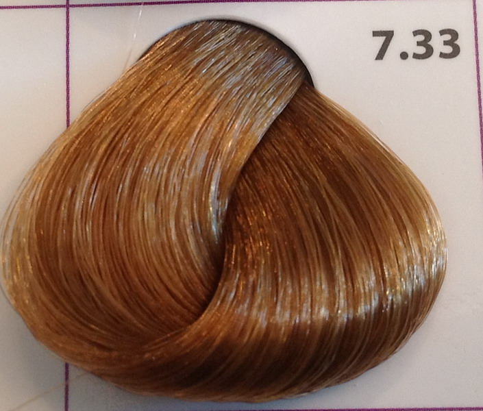 Крем-краска уход для волос 7.33 Средне-русый насыщенныйзолотистый, 100 мл. от магазина HairKiss
