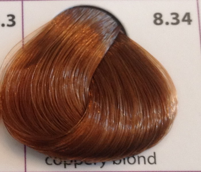 Крем-краска уход для волос 8.34 Светло-русый золотисто-медный, 100 мл. от магазина HairKiss