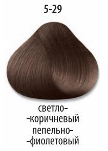 Стойкая крем-краска для волос "Делайт Триумфо" 5-29 светлый коричневый пепельный фиолетовый, 60 мл. от магазина HairKiss