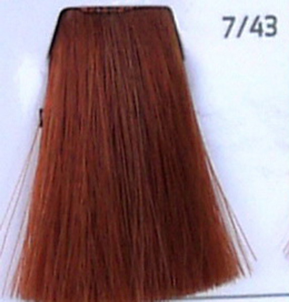 Стойкая крем-краска для волос 7.43 Русый медно-золотистый, 100 мл. от магазина HairKiss