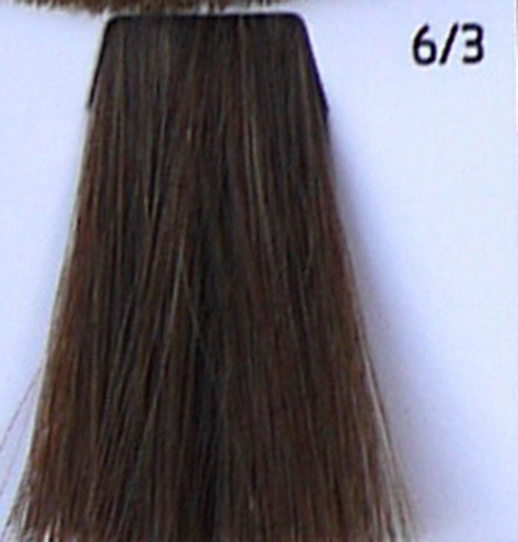 Стойкая крем-краска для волос 6.3 Темно-русый золотистый, 100 мл. от магазина HairKiss