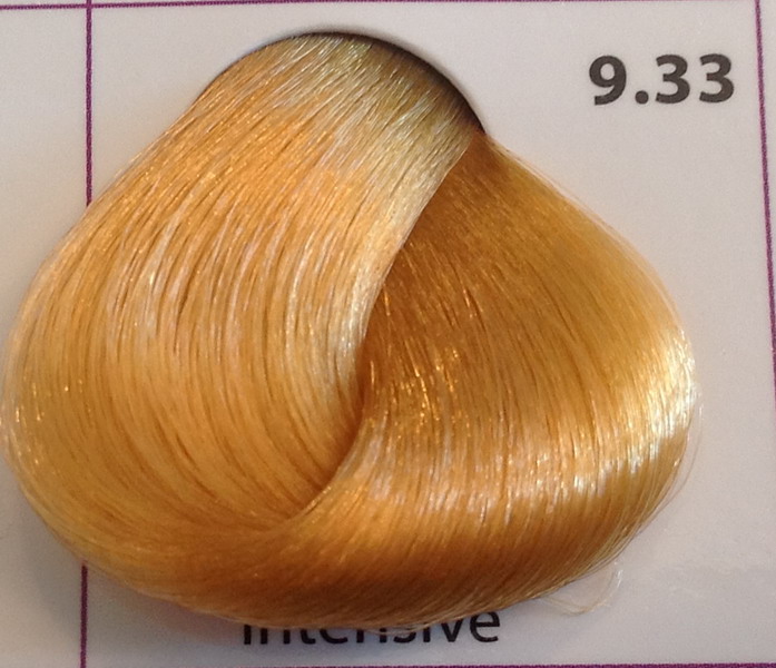 Крем-краска уход для волос 9.33 Блондин насыщенный золотистый, 100 мл. от магазина HairKiss