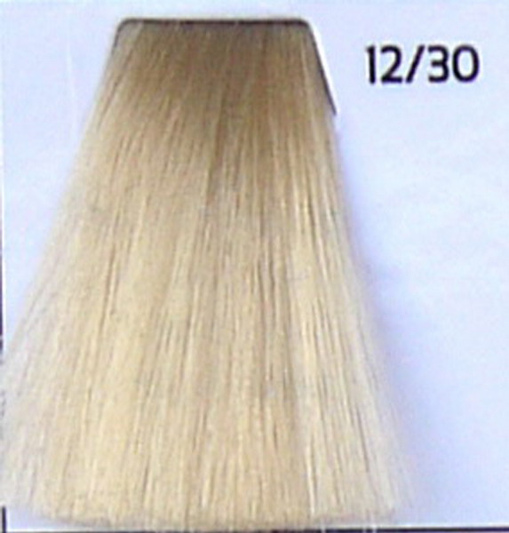 Стойкая крем-краска для волос 12.30 Экстра блонд золотистый, 100 мл. от магазина HairKiss