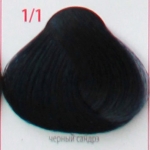 Крем-краска для волос с витамином С , кашемиром и алоэ вера 1/1 черный сандре, 100мл. от магазина HairKiss