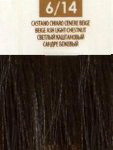 Масло для окрашивания волос без аммиака 6/14 светло-каштановый сандре бежевый, 50мл. от магазина HairKiss