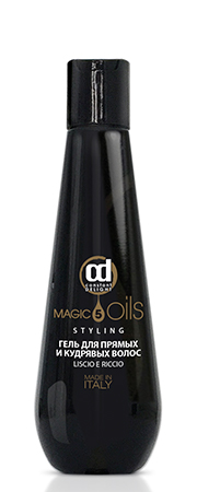 Гель для создания эффекта прямых или кудрявых волос 5 Масел «5 MAGIC OILS» STYLING, 200мл. от магазина HairKiss