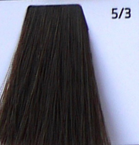 Стойкая крем-краска для волос 5.3 Светлый шатен золотистый, 100 мл. от магазина HairKiss