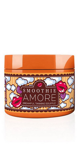 Ускоритель загара крем-суфле для чувствительной кожи на основе Алоэ вера Smoothie Amore dreamful tanning souffle, 200 мл. от магазина HairKiss