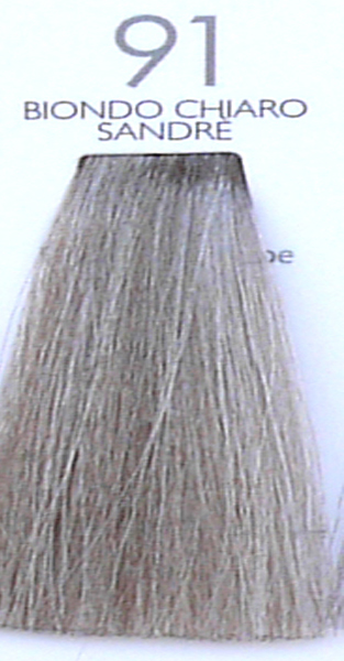 Крем-краска с коллагеном и фруктовыми кислотами 91 светлый блондин сандрэ, 100 мл. от магазина HairKiss