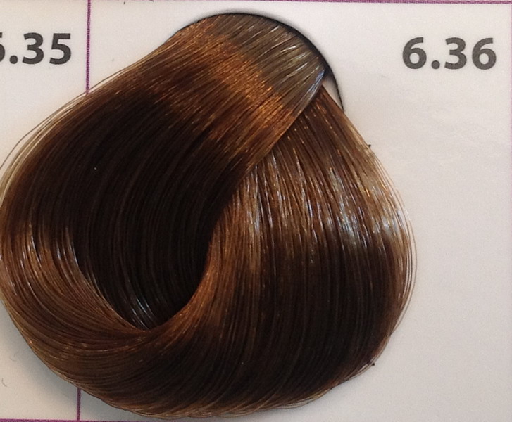 Крем-краска уход для волос 6.36 Темно-русый золотисто-фиолетовый, 100 мл. от магазина HairKiss