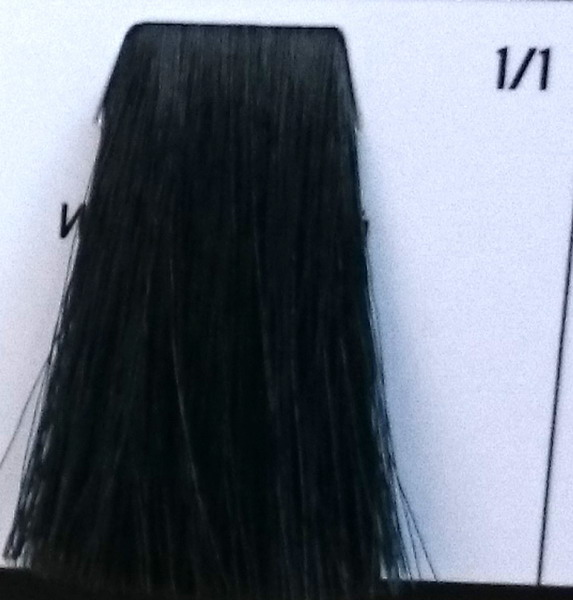 Стойкая крем-краска для волос 1.1 Иссиня-черный, 100 мл. от магазина HairKiss