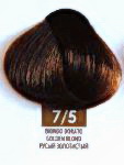 Масло для окрашивания волос без аммиака 7/5 русый  золотистый, 50мл. от магазина HairKiss