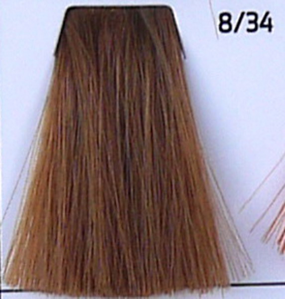 Стойкая крем-краска для волос 8.34 Светло-русый золотисто-медный, 100 мл. от магазина HairKiss