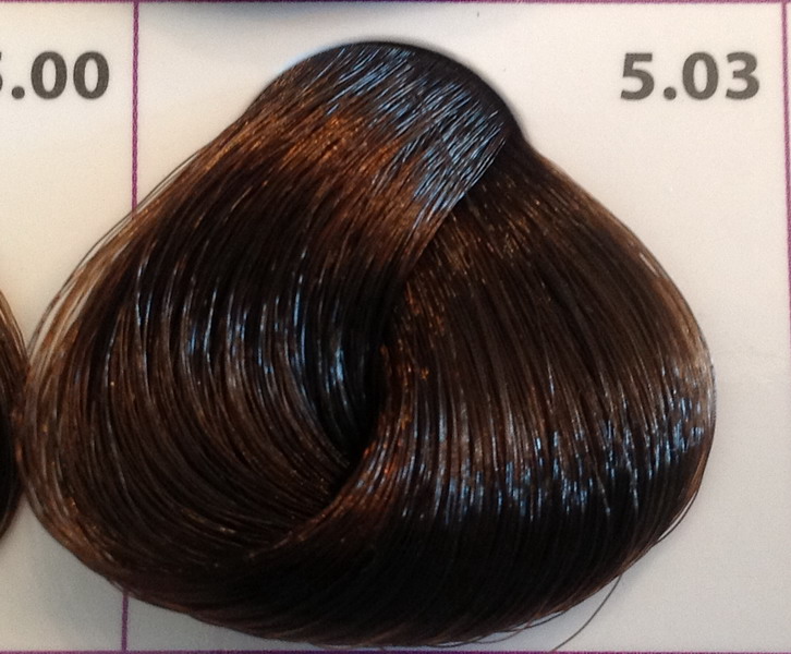 Крем-краска уход для волос 5.03 Светлый шатен золотистый, 100 мл. от магазина HairKiss