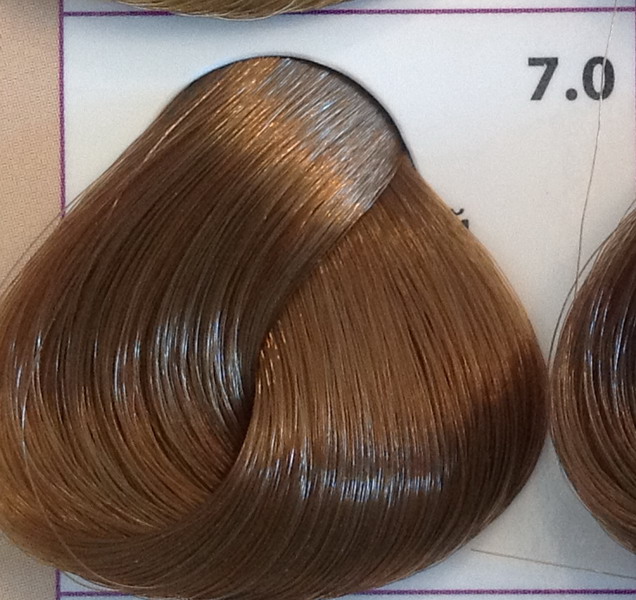 Крем-краска уход для волос 7.0 Средне-русый натуральный, 100 мл. от магазина HairKiss