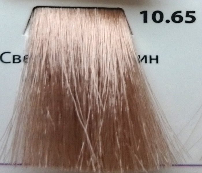 Крем-краска уход для волос 10.65 Светлый блондин фиолетово-красный ,100 мл. от магазина HairKiss