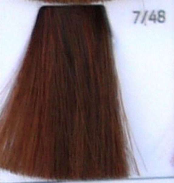 Стойкая крем-краска для волос 7.48 Русый медно-махагоновый, 100 мл. от магазина HairKiss