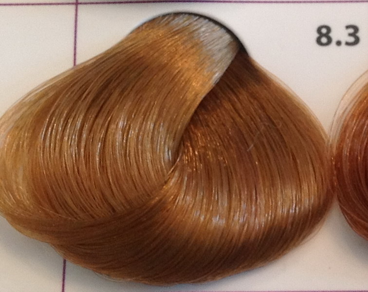 Крем-краска уход для волос 8.3 Светло-русый золотистый, 100 мл. от магазина HairKiss