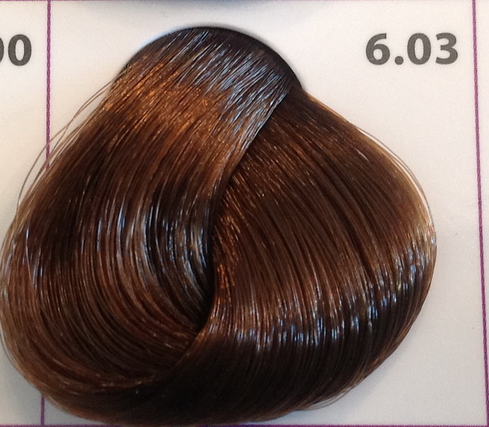 Крем-краска уход для волос 6.03 Темно-русый золотистый, 100 мл. от магазина HairKiss