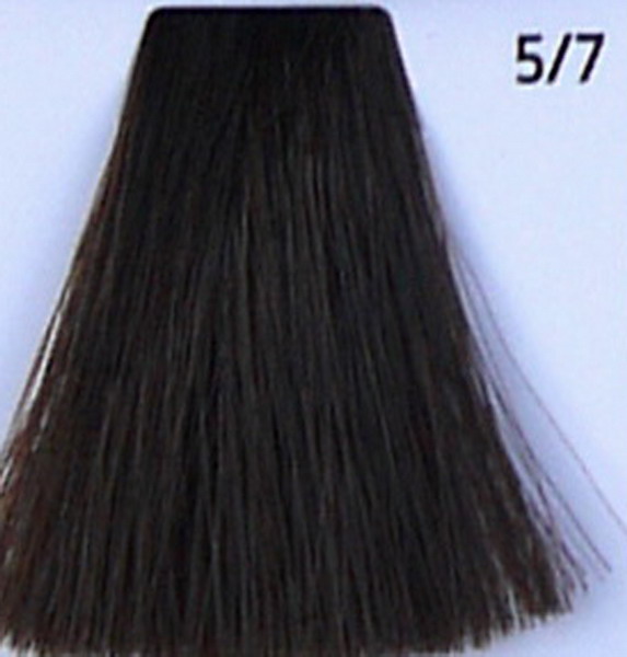 Стойкая крем-краска для волос 5.7 Светлый шатен шоколадный, 100 мл. от магазина HairKiss