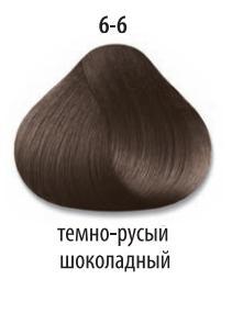 Стойкая крем-краска для волос "Делайт Триумфо" 6-6 темный русый шоколадный, 60 мл. от магазина HairKiss