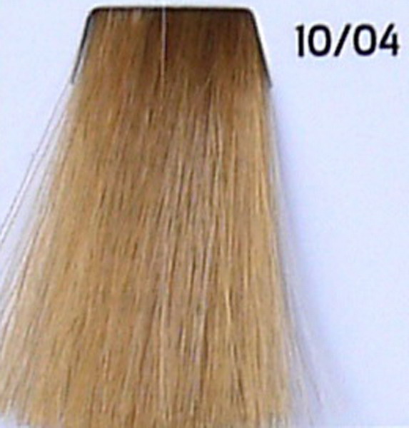 Стойкая крем-краска для волос 10.04 Светлый блондин легкий медный, 100 мл. от магазина HairKiss