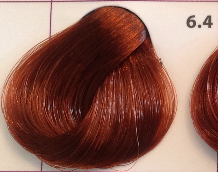 Крем-краска уход для волос 6.4 Темно-русый медно-золотистый, 100 мл. от магазина HairKiss