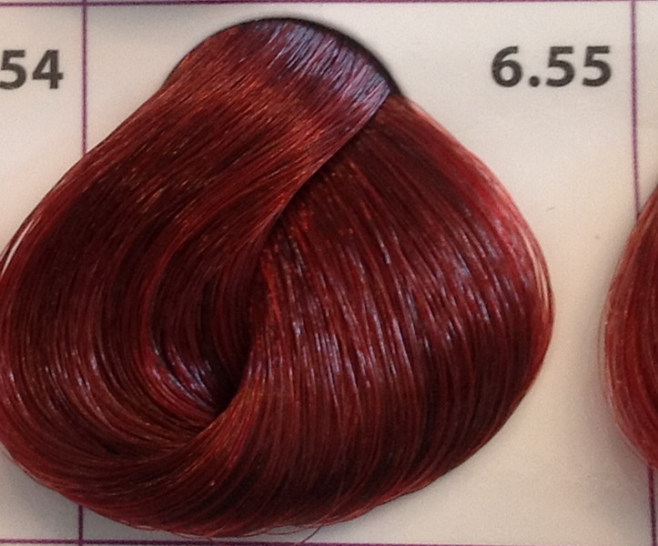 Крем-краска уход для волос 6.55 Темно-русый красный насыщенный, 100 мл. от магазина HairKiss