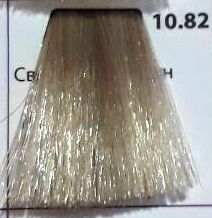 Крем-краска уход для волос 10.82 Светлый блондин махагоново-перламутровый, 100 мл. от магазина HairKiss