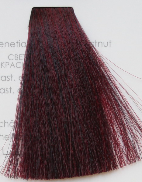 Крем-краска с коллагеном и фруктовыми кислотами 5.56 светло-каштановый красный махагон, 100 мл. от магазина HairKiss