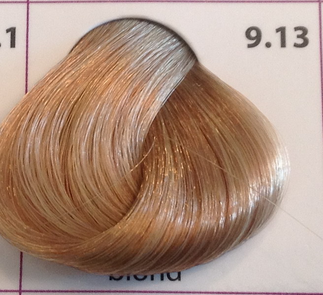 Крем-краска уход для волос 9.13 Блондин пепельно-золотистый, 100 мл. от магазина HairKiss