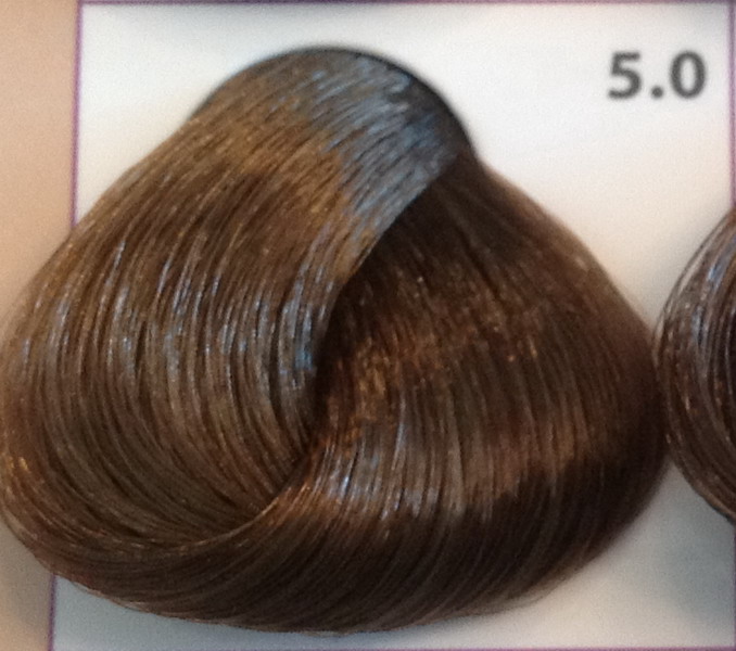Крем-краска уход для волос 5.0 Светлый шатен, 100 мл. от магазина HairKiss
