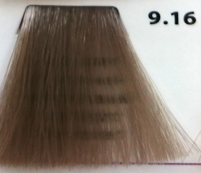 Крем-краска уход для волос 9.16 Блондин пепельно-фиолетовый ,100 мл. от магазина HairKiss