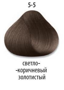 Стойкая крем-краска для волос "Делайт Триумфо" 5-5 светлый коричневый золотистый, 60 мл. от магазина HairKiss