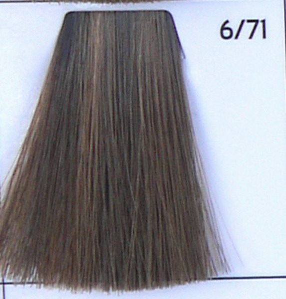 Стойкая крем-краска для волос 6.71 Темно-русый холодный, 100 мл. от магазина HairKiss