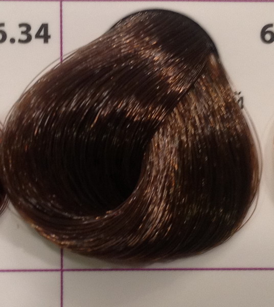 Крем-краска уход для волос 6.35 Темно-русый золотисто-красный, 100 мл. от магазина HairKiss
