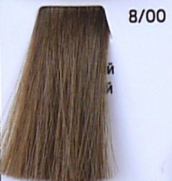Стойкая крем-краска для волос 8.00 Светло-русый натуральный интенсивный, 100 мл. от магазина HairKiss